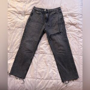 Distressed Topshop Jeans